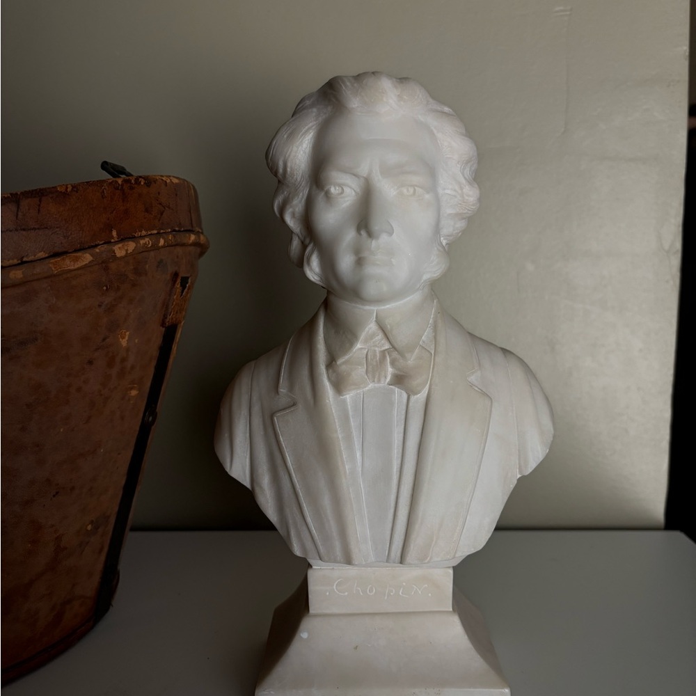 Chopin 11” Alabaster Statue